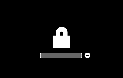 Mac Padlock Screen Indicate Firmware Password is Enabled