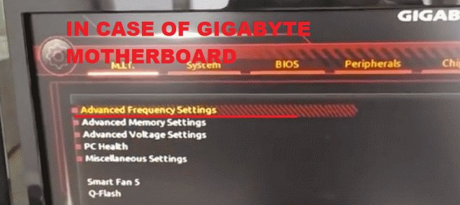 Gigabyte motherboard disable AMD SVM