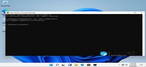 command prompt on Windows 11