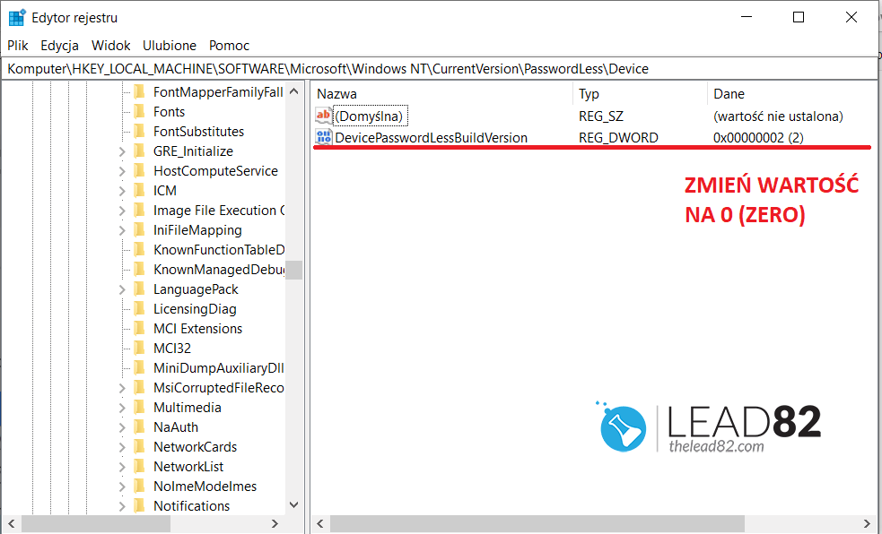 regedit enable automatic windows 10 login