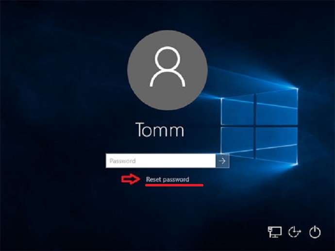 windows 10 password reset disk
