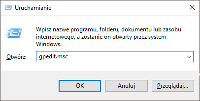 Open Local Group Policy Editor